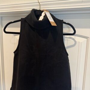 OGL Elegant Black Turtleneck Dress